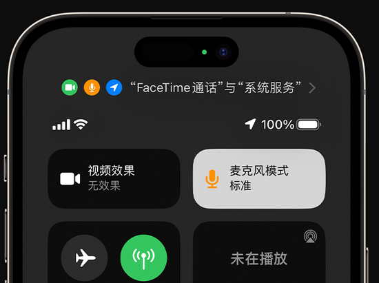 崖州苹果授权维修网点分享iPhone在通话时让你的声音更清晰 